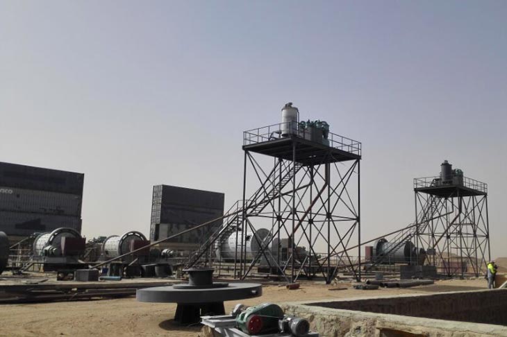 Gold CIL plant in Sudan